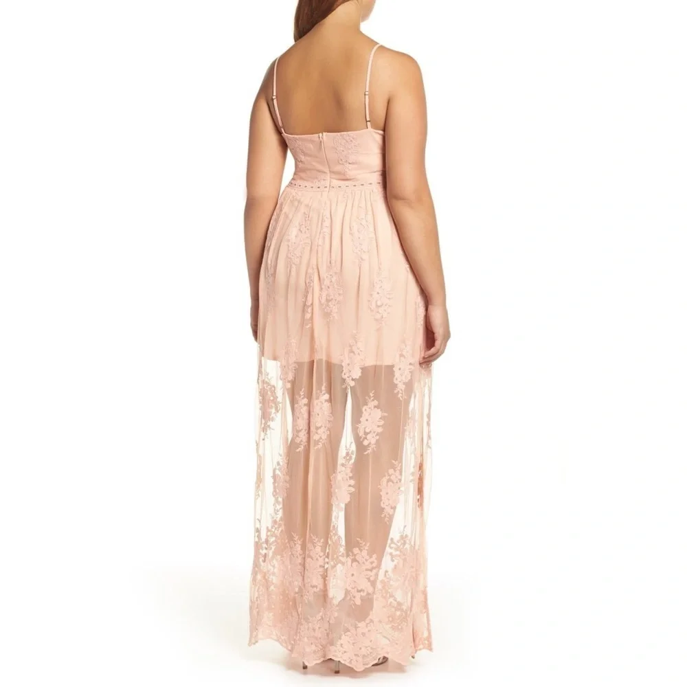 NWT Socialite Embroidered Maxi Dress XXL - Picture 2 of 2
